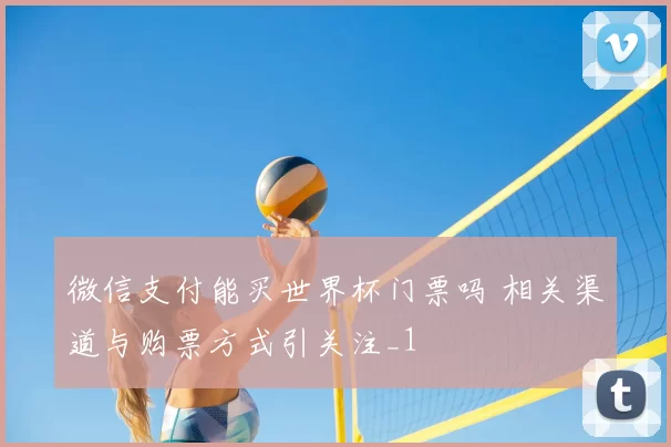 微信支付能买世界杯门票吗 相关渠道与购票方式引关注_1